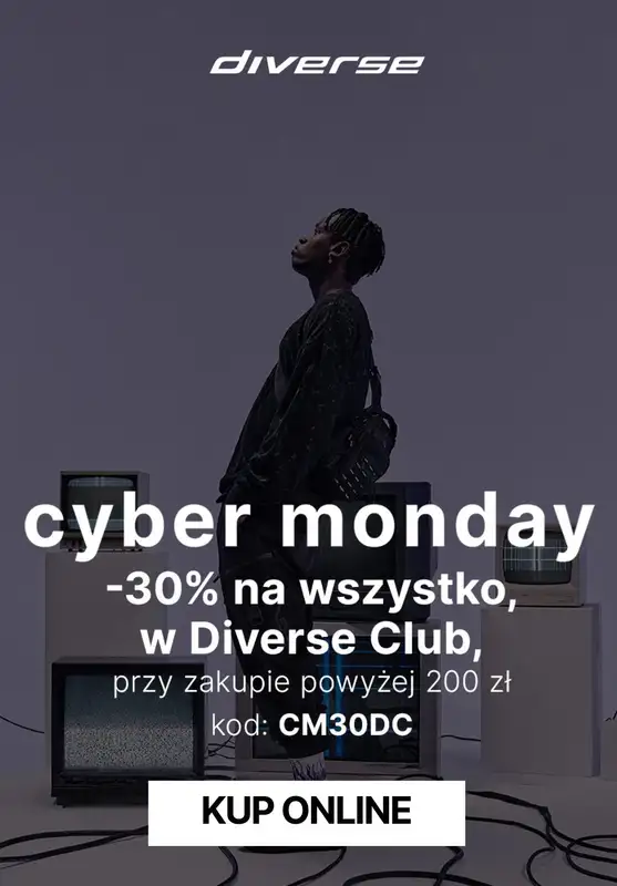Diverse - gazetka promocyjna -30% na WSZYSTKO przy zakupach za min. 200 zł od poniedziałku 27.11 do poniedziałku 27.11