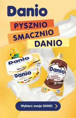 Danone - gazetka promocyjna Wybierz swoje DANIO od wtorku 28.11 do czwartku 30.11