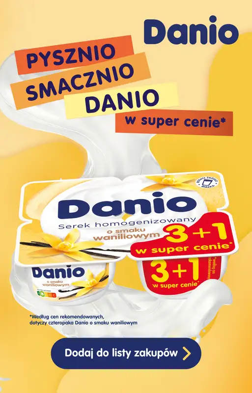 Danone - gazetka promocyjna Wybierz swoje DANIO od wtorku 28.11 do czwartku 30.11 - strona 2