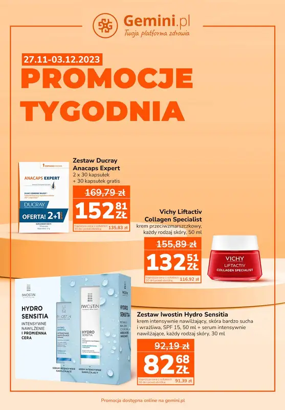 Gemini.pl - gazetka promocyjna Gazetka od wtorku 28.11 do niedzieli 03.12 - strona 4