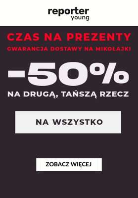 Reporter Young - gazetka promocyjna -50% na drugi, tańszy produkt od czwartku 30.11 do środy 06.12