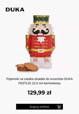 DUKA - gazetka promocyjna Świąteczna kolekcja w super cenach od czwartku 30.11  - strona 2 DUKA - gazetka promocyjna Świąteczna kolekcja w super cenach od czwartku 30.11  - strona 2