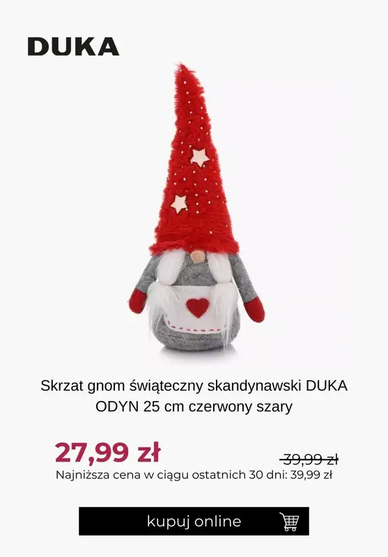 DUKA - gazetka promocyjna Świąteczna kolekcja w super cenach od czwartku 30.11  - strona 5