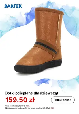 Bartek - gazetka promocyjna Ciepłe obuwie z naturalną wełną w super cenach! od poniedziałku 04.12  - strona 2 Bartek - gazetka promocyjna Ciepłe obuwie z naturalną wełną w super cenach! od poniedziałku 04.12  - strona 2