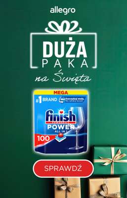 Finish - gazetka promocyjna Finish - Duża Paka na święta od poniedziałku 04.12 do czwartku 21.12