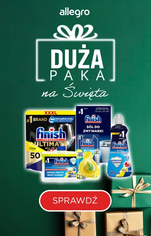 Finish - gazetka promocyjna Finish - Duża Paka na święta od poniedziałku 04.12 do czwartku 21.12 - strona 9