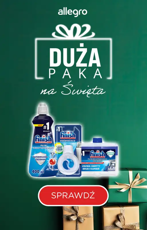 Finish - gazetka promocyjna Finish - Duża Paka na święta od poniedziałku 04.12 do czwartku 21.12 - strona 8