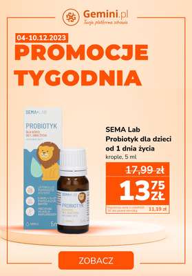 Gemini.pl - gazetka promocyjna Gazetka od wtorku 05.12 do niedzieli 10.12