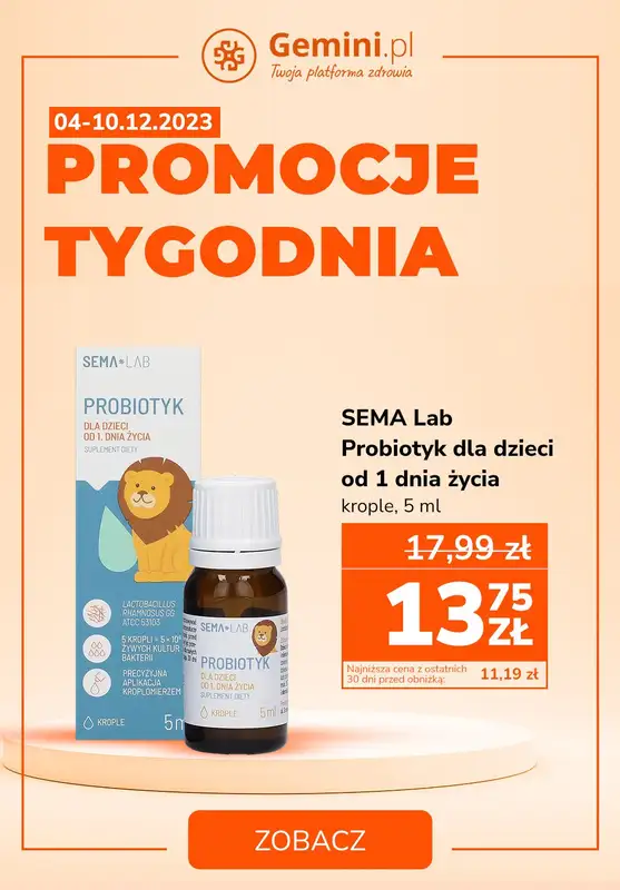 Gemini.pl - gazetka promocyjna Gazetka od wtorku 05.12 do niedzieli 10.12