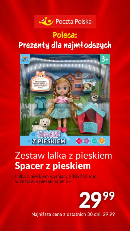 Poczta Polska - gazetka promocyjna Poczta Polska pomaga Mikołajowi od środy 06.12 do soboty 23.12 - strona 29