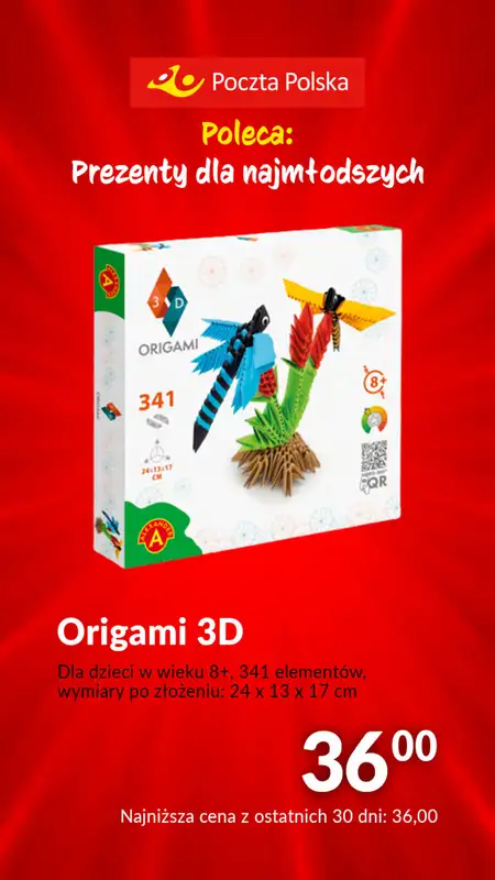 Poczta Polska - gazetka promocyjna Poczta Polska pomaga Mikołajowi od środy 06.12 do soboty 23.12 - strona 24