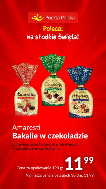 Poczta Polska - gazetka promocyjna Poczta Polska pomaga Mikołajowi od środy 06.12 do soboty 23.12 - strona 6