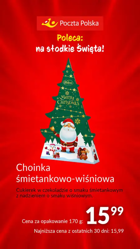 Poczta Polska - gazetka promocyjna Poczta Polska pomaga Mikołajowi od środy 06.12 do soboty 23.12 - strona 7