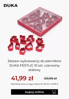 DUKA - gazetka promocyjna -30% na kolekcję świąteczną od środy 06.12  - strona 5 DUKA - gazetka promocyjna -30% na kolekcję świąteczną od środy 06.12  - strona 5