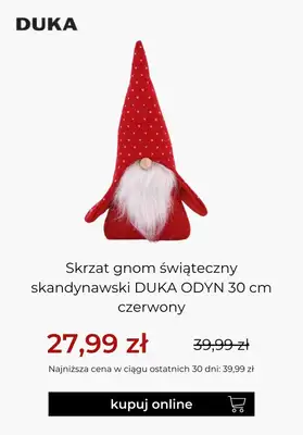 DUKA - gazetka promocyjna -30% na kolekcję świąteczną od środy 06.12  - strona 7 DUKA - gazetka promocyjna -30% na kolekcję świąteczną od środy 06.12  - strona 7