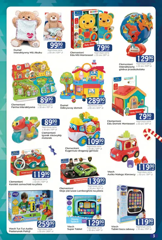 ŚWIAT ZABAWEK - gazetka promocyjna Świat zabawek od soboty 09.12 do niedzieli 31.12 - strona 3