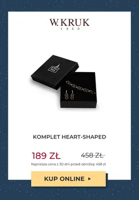W.KRUK - gazetka promocyjna Do -50% komplety biżuterii od czwartku 07.12 do czwartku 14.12 - strona 7