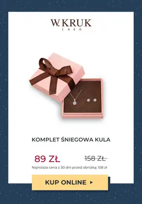 W.KRUK - gazetka promocyjna Do -50% komplety biżuterii od czwartku 07.12 do czwartku 14.12 - strona 5