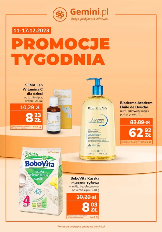 Gemini.pl - gazetka promocyjna Gazetka od środy 13.12 do niedzieli 17.12 - strona 4
