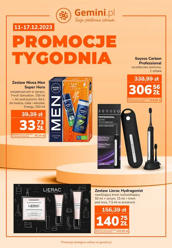 Gemini.pl - gazetka promocyjna Gazetka od środy 13.12 do niedzieli 17.12 - strona 3