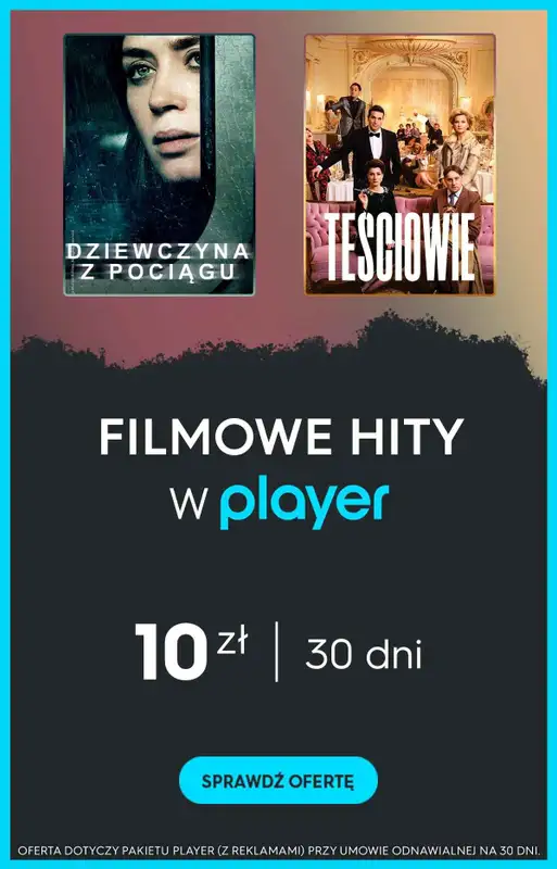 Player - gazetka promocyjna Oglądaj filmowe hity w Playerze od środy 13.12 do niedzieli 31.12