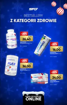 SFD - gazetka promocyjna Świąteczna promocja od czwartku 14.12 do niedzieli 31.12 - strona 3 SFD - gazetka promocyjna Świąteczna promocja od czwartku 14.12 do niedzieli 31.12 - strona 3