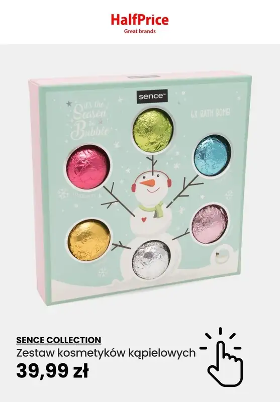 HalfPrice - gazetka promocyjna -40% z KODEM na wybrane produkty od piątku 15.12 do czwartku 21.12 - strona 4