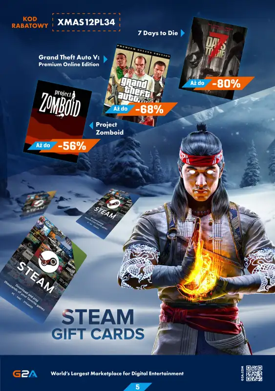 G2A.COM - gazetka promocyjna Najlepsze miejsce na Twoje świąteczne zakupy! od wtorku 19.12 do środy 27.12 - strona 5