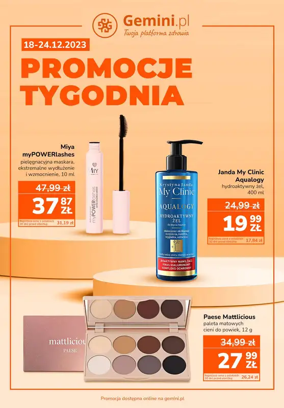 Gemini.pl - gazetka promocyjna Gazetka od wtorku 19.12 do niedzieli 24.12 - strona 3