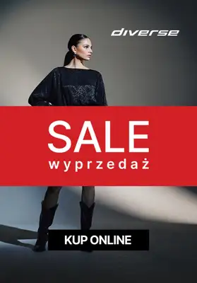 Diverse - gazetka promocyjna WYPRZEDAŻ! od środy 20.12 do czwartku 28.12