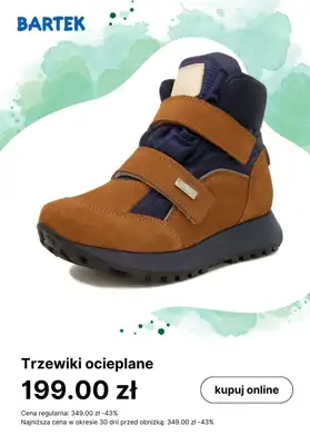 Bartek - gazetka promocyjna Nieprzemakalne obuwie w super cenach! od środy 20.12  - strona 9 Bartek - gazetka promocyjna Nieprzemakalne obuwie w super cenach! od środy 20.12  - strona 9