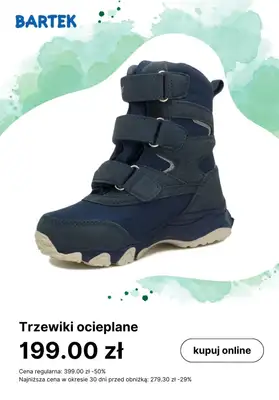 Bartek - gazetka promocyjna Nieprzemakalne obuwie w super cenach! od środy 20.12  - strona 6 Bartek - gazetka promocyjna Nieprzemakalne obuwie w super cenach! od środy 20.12  - strona 6