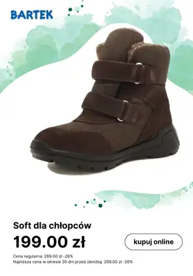 Bartek - gazetka promocyjna Nieprzemakalne obuwie w super cenach! od środy 20.12  - strona 2 Bartek - gazetka promocyjna Nieprzemakalne obuwie w super cenach! od środy 20.12  - strona 2