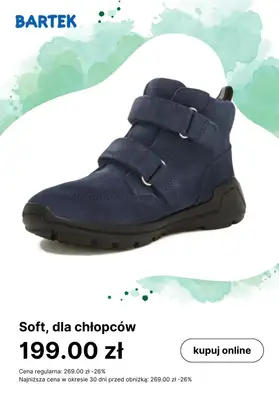 Bartek - gazetka promocyjna Nieprzemakalne obuwie w super cenach! od środy 20.12  - strona 5 Bartek - gazetka promocyjna Nieprzemakalne obuwie w super cenach! od środy 20.12  - strona 5