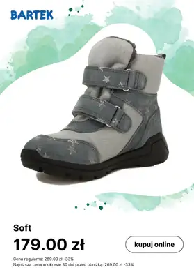 Bartek - gazetka promocyjna Nieprzemakalne obuwie w super cenach! od środy 20.12  - strona 3 Bartek - gazetka promocyjna Nieprzemakalne obuwie w super cenach! od środy 20.12  - strona 3