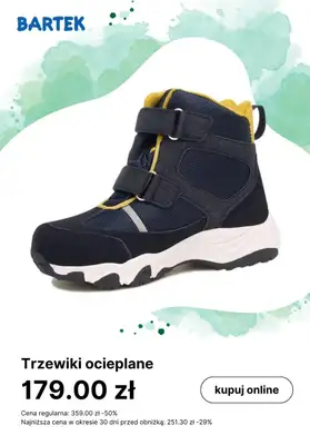 Bartek - gazetka promocyjna Nieprzemakalne obuwie w super cenach! od środy 20.12  - strona 8 Bartek - gazetka promocyjna Nieprzemakalne obuwie w super cenach! od środy 20.12  - strona 8