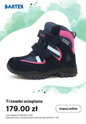 Bartek - gazetka promocyjna Nieprzemakalne obuwie w super cenach! od środy 20.12  - strona 7 Bartek - gazetka promocyjna Nieprzemakalne obuwie w super cenach! od środy 20.12  - strona 7