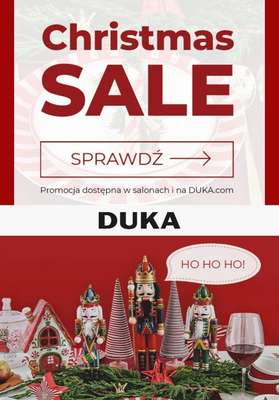 DUKA - gazetka promocyjna Świąteczne wyprzedaże od czwartku 21.12 do czwartku 28.12