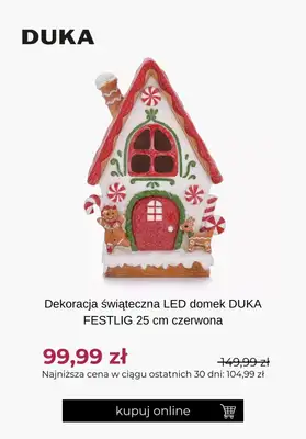 DUKA - gazetka promocyjna Świąteczne wyprzedaże od czwartku 21.12 do czwartku 28.12 - strona 4 DUKA - gazetka promocyjna Świąteczne wyprzedaże od czwartku 21.12 do czwartku 28.12 - strona 4