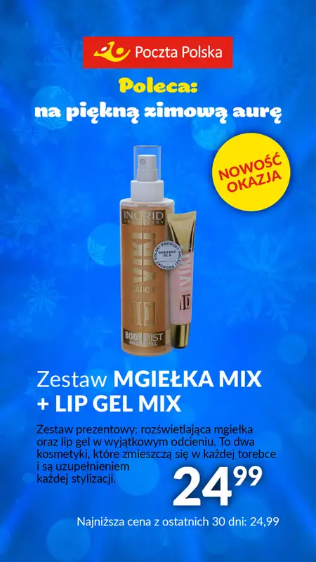Poczta Polska - gazetka promocyjna Poczta Polska - zimowe dni i wieczory. od środy 27.12 do niedzieli 07.01 - strona 28