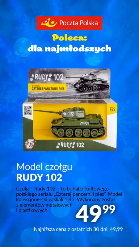Poczta Polska - gazetka promocyjna Poczta Polska - zimowe dni i wieczory. od środy 27.12 do niedzieli 07.01 - strona 10