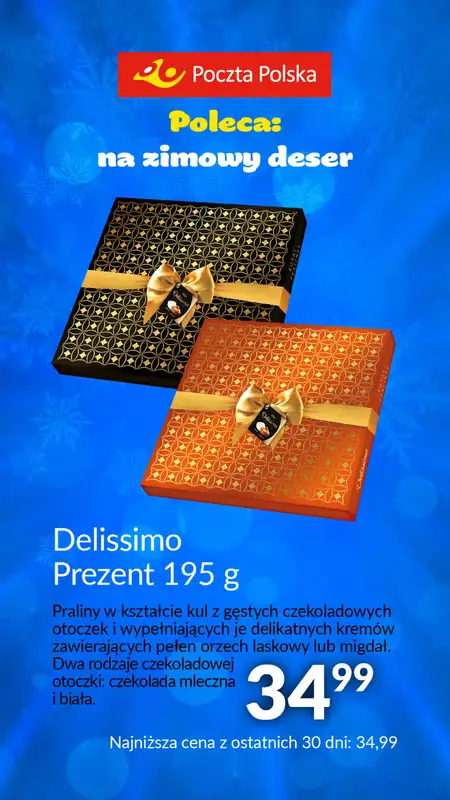 Poczta Polska - gazetka promocyjna Poczta Polska - zimowe dni i wieczory. od środy 27.12 do niedzieli 07.01 - strona 3