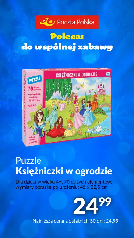 Poczta Polska - gazetka promocyjna Poczta Polska - zimowe dni i wieczory. od środy 27.12 do niedzieli 07.01 - strona 8