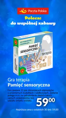 Poczta Polska - gazetka promocyjna Poczta Polska - zimowe dni i wieczory. od środy 27.12 do niedzieli 07.01 - strona 6 Poczta Polska - gazetka promocyjna Poczta Polska - zimowe dni i wieczory. od środy 27.12 do niedzieli 07.01 - strona 6