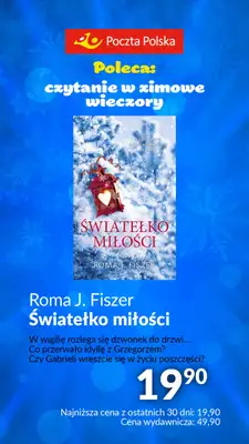 Poczta Polska - gazetka promocyjna Poczta Polska - zimowe dni i wieczory. od środy 27.12 do niedzieli 07.01 - strona 19 Poczta Polska - gazetka promocyjna Poczta Polska - zimowe dni i wieczory. od środy 27.12 do niedzieli 07.01 - strona 19