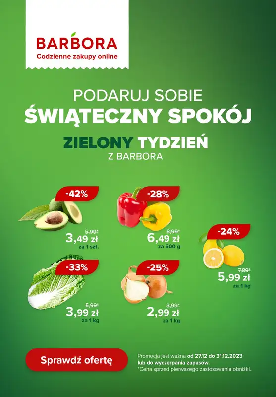 Barbora - gazetka promocyjna Codzienne zakupy online od środy 27.12 do niedzieli 31.12 - strona 3