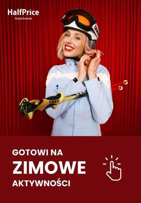 HalfPrice - gazetka promocyjna Odzież i akcesoria narciarskie w super cenach od poniedziałku 08.01 do poniedziałku 15.01