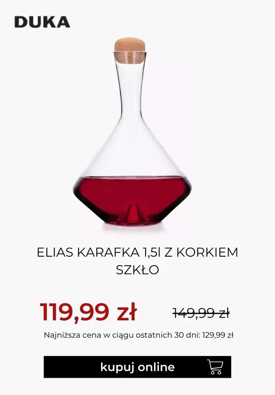 DUKA - gazetka promocyjna Wyprzedaż do -50% od poniedziałku 08.01 do poniedziałku 15.01 - strona 6