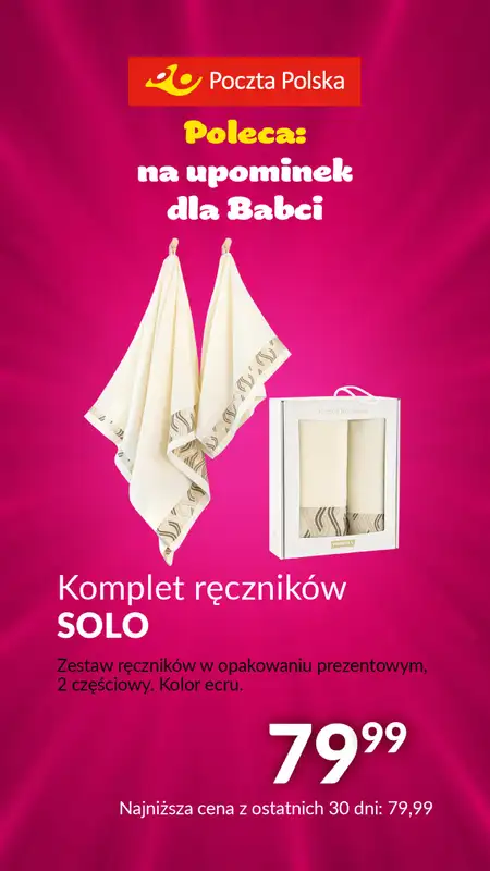 Poczta Polska - gazetka promocyjna Prezenty na dzień Babci i Dziadka od wtorku 09.01 do niedzieli 28.01 - strona 24