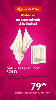 Poczta Polska - gazetka promocyjna Prezenty na dzień Babci i Dziadka od wtorku 09.01 do niedzieli 28.01 - strona 24 Poczta Polska - gazetka promocyjna Prezenty na dzień Babci i Dziadka od wtorku 09.01 do niedzieli 28.01 - strona 24